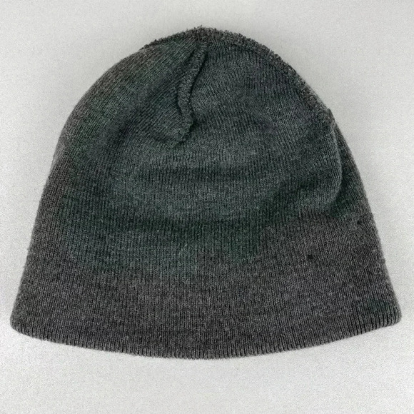 TIMBERLAND Unisex One Size Grey Knit Beanie Fold Over Outdoor Gorpcore Classic - Picture 7 of 10